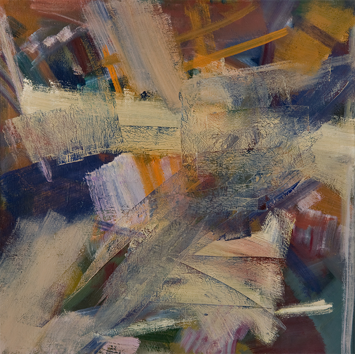  “Resentiment III”  80 x 80 cm. Ulei pe pînză. 2010